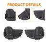 2X Front Door Net Pocket Storage Box Organizer For Jeep Wrangler JK 11+ NEW