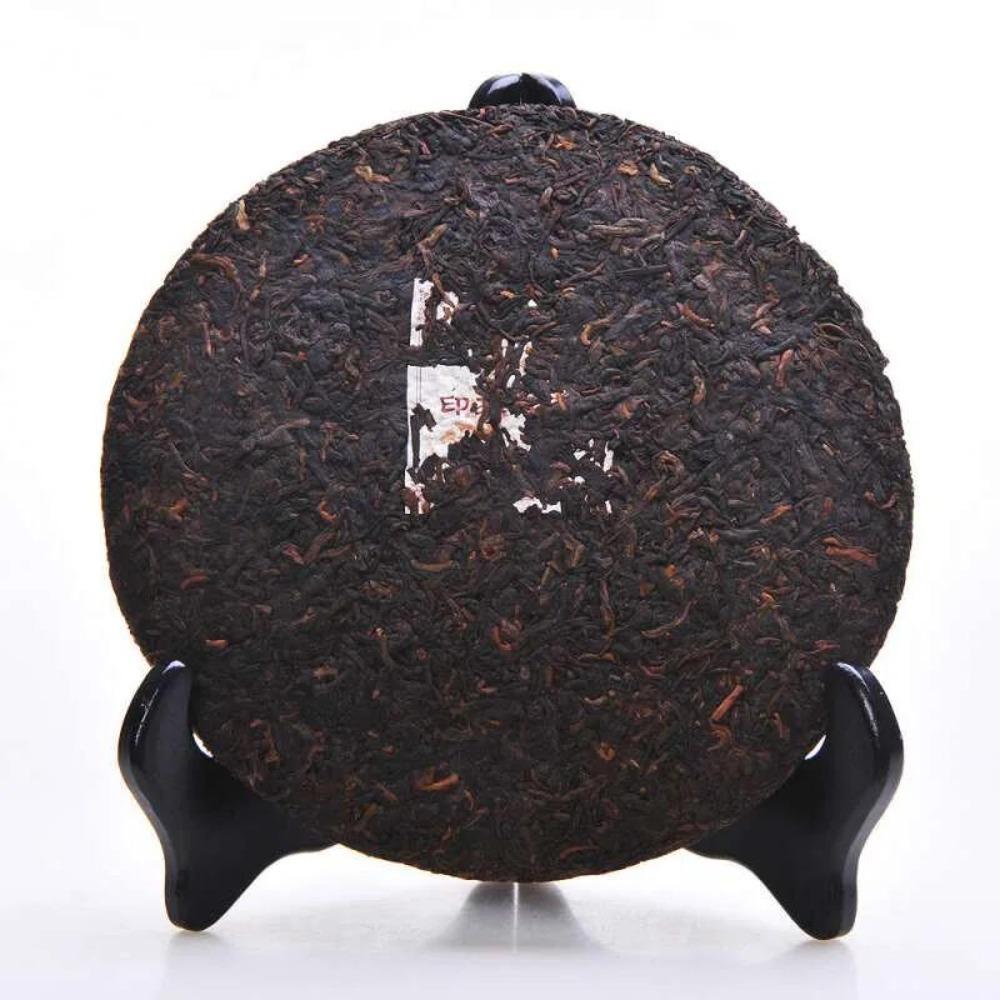 Premium Pu Erh Ripe Cake Menghai Golden Buds Tea 357g