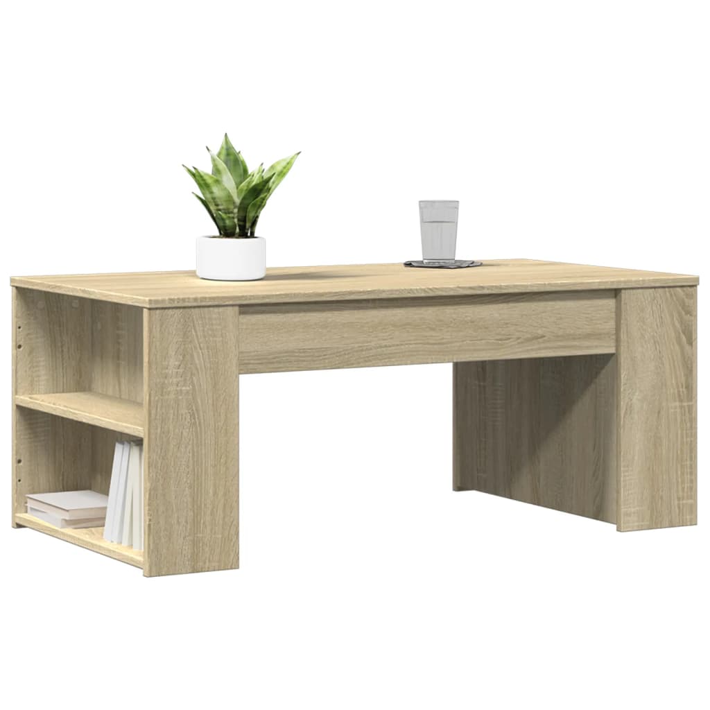 Coffee Table, Sonoma Oak, 102x55x42, Wood-based Material