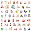 100pcs Cute Calico Critters Cartoon Graffiti Stickers Phone Guitar Laptop Notebook Suitcase Waterproof Sticker Decals Toys