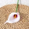 Pu Calla Lily Artificial Flower For Wedding Decor Home Staging Photography Prop