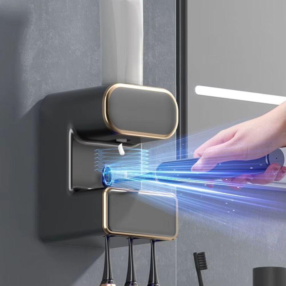 Wall Mounted Automatic Toothpaste Squeezer Smart Sensor Toothpaste Pressers  Family Use