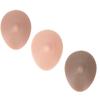 3PCS Piercing Silicone Nipple Models Light Medium Dark Skin Tone Reusable Body Piercing Models with