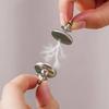 2pair Wall Mounted Curtains Magnetic Buckle Multifunctional Strong Magnetic Curtain Closed Button Metal Detachable
