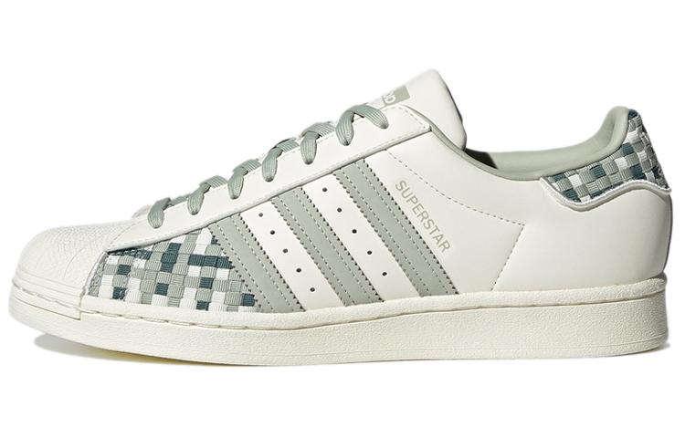 Adidas Originals Superstar  White Green  Women s GY4156 36