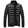 Mens Stand Collar Warm Thick Snow Winter Coat Jacket Puffer Bomber For Cold Days