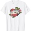Regular Show Muscle Man My Mom Heart Tattoo Funny Cartoon T-Shirt