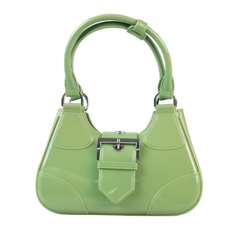 Damen Schultertaschen Neue Mode Achseltaschen Einfarbig Freizeit Vielseitig Damen Neumond-Paket Handtasche Gelee-Taschen