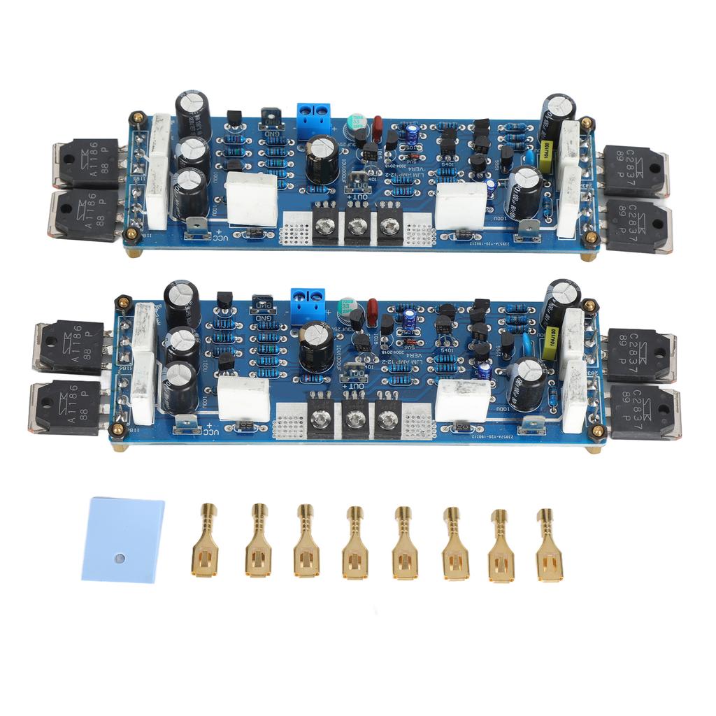 2 Satz L12‑2 Leistungsverstärkerplatine 2-Kanal-Verstärker mit extrem geringer Verzerrung Fertige Platinen