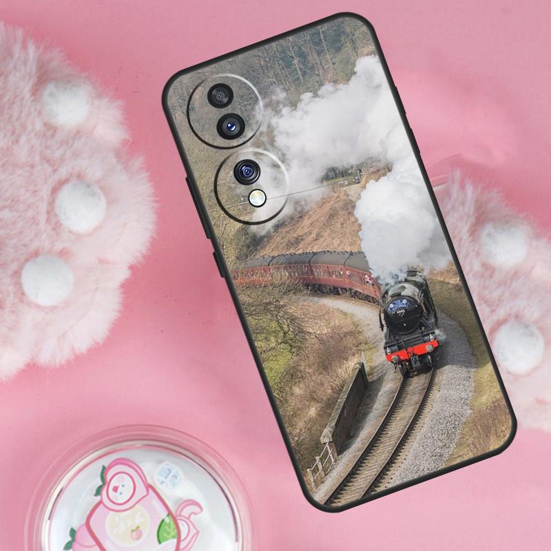 Train Railway Travel Case For Honor 200 Pro 50 70 90 Lite X9b X9a X8b X8a X8 X9 X9c Honor Magic 7 6 5 Lite Cover