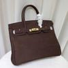 And Vintage Frosted Leather Suede Platinum Bag Genuine Leather Women's Bag Buckle Commuting Handbag Single Shoulder Crossbody Bag
