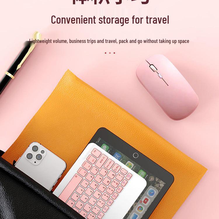 Universelle drahtlose Bluetooth-Tastatur und -Maus für Tablets, Telefone und iPads