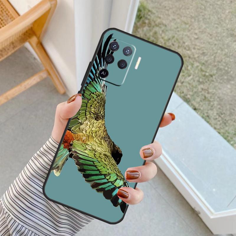 

Animal Parrot Bird Case For Oppo A5 Pro A15 A17 A57 A77 A18 A38 A58 A78 A98 A94 A74 A54 A40 A60 A80 A16 A76 A96 OPPO A77 5G