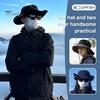 Adults Sun Hat with Adjustable Chin Strap Breathable UV Protection Men Women Outdoor Climbing Hiking Fishing Travel Wide Brim Bucket Hat