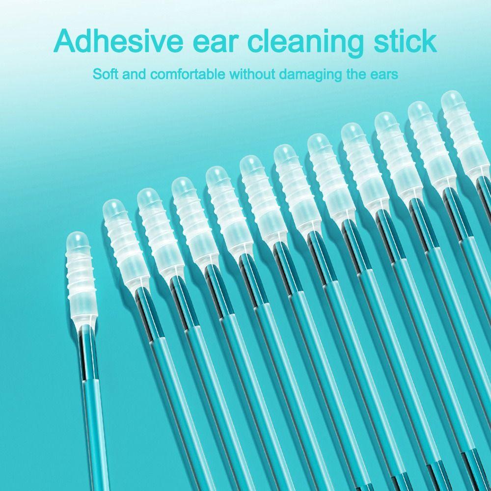 24Pcs/Box Ear Cleaner Disposable Ear Swabs Double Head Ear Wax Removal Tool for Olders Adult Kid