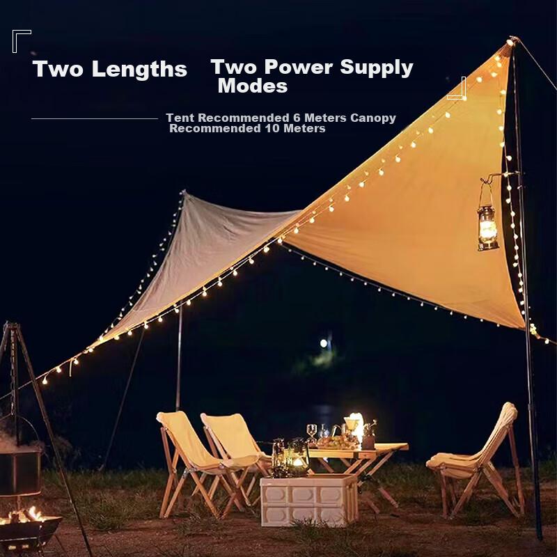 MOTIE (MOTIE) String Lights, Outdoor Camping Light Equipment, LED Colorful Lights, Star Lights, Christmas Tent Lights, Decorative Lights