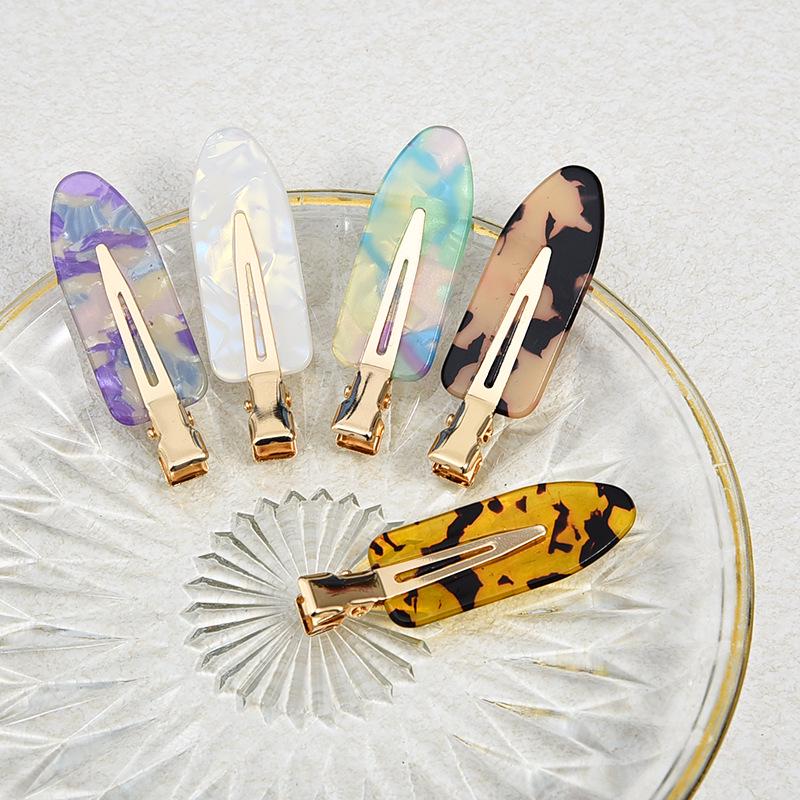 European & American Style Korean Acetate Hairpin - Duckbill Clip BB Hairpin for Women