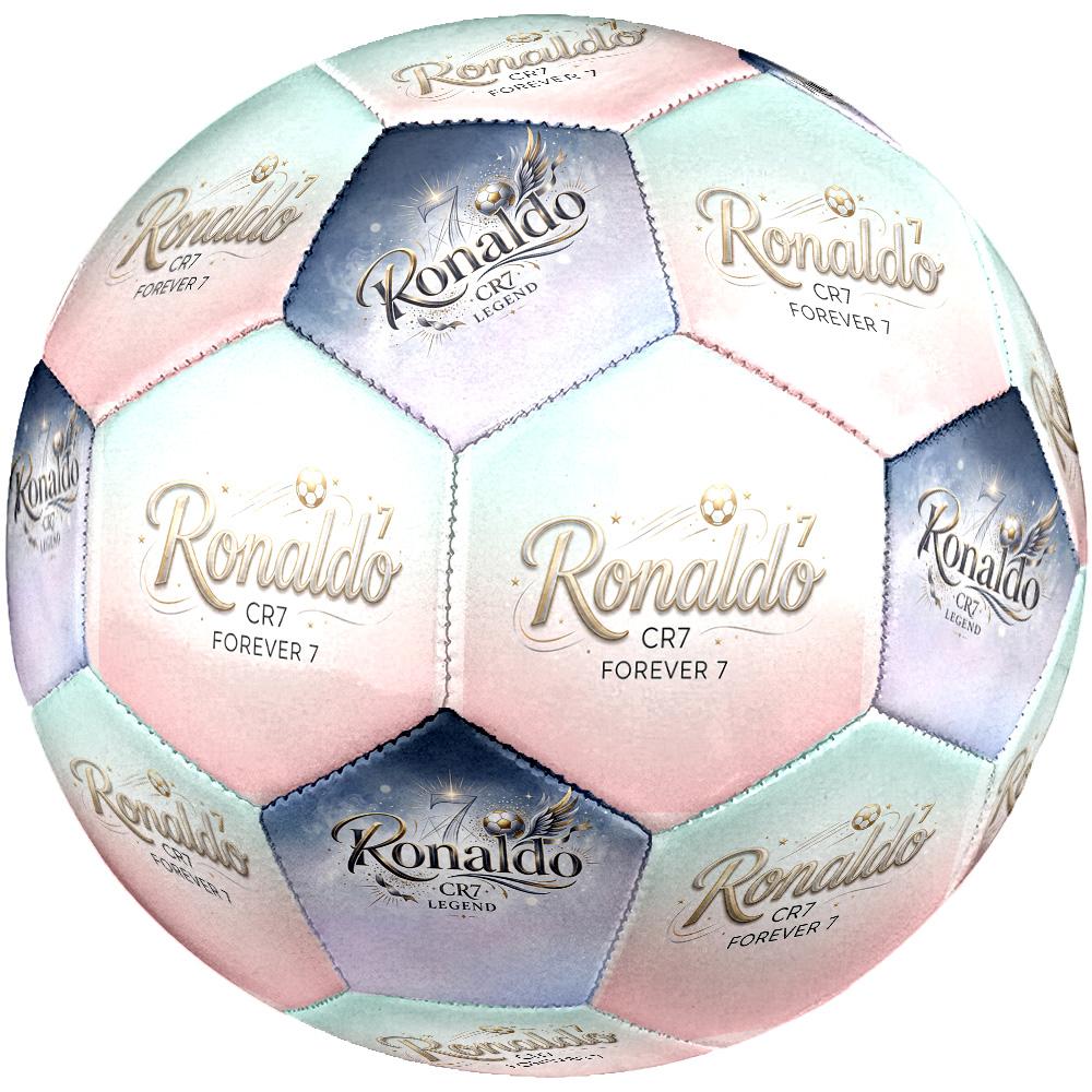 Ronaldo's Soccer Journey Size 5 Soccer Football Machine Sewn Indoor/Outdoor Universal Football Sports Enthusiast Gifts