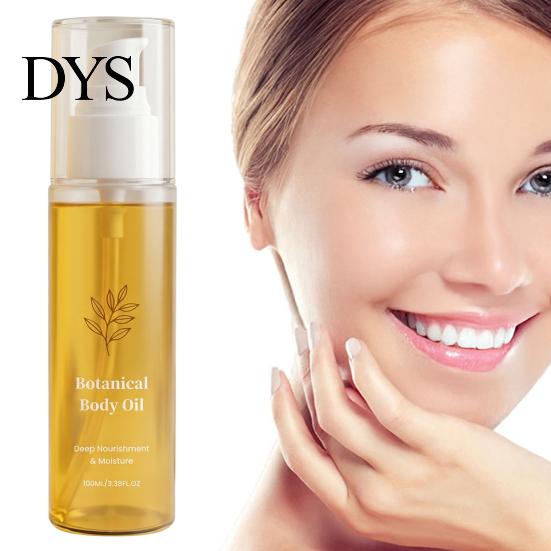 Non Greasy Body Oil 100ML Botanical for Women Men, Moisturizing Crepey Skin Care Irritating Moisturizer Oil, Anti Aging Treatment All Types