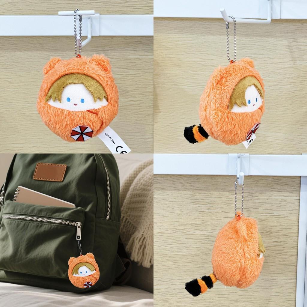 Evil Resident Leon S Kennedy Kurumi Plush Cute Figure Doll Pendant Accessory