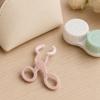 Contact Lenses Applicator Tool, Soft Silicone Contact Lens Insertion Tool with Eye Support Design, Portable Scissor-Style Holder, Contact Lens Remover