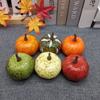 6/12pcs Simulated Pumpkin Decoration 6cm Vegetable Model Yellow / White Halloween Family Party Atmosphere DIY Decorations