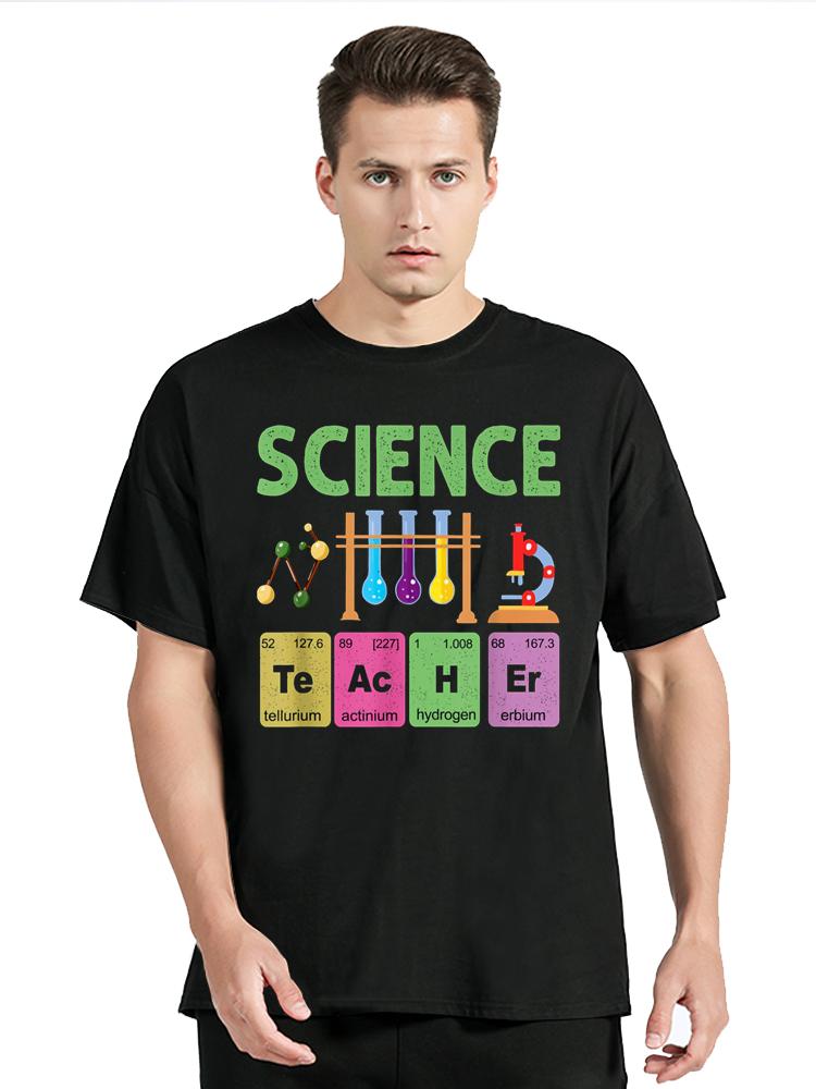 Mathelehrer Schulwissenschaftler Geek Chemiker Physiker Lustige Chemie Physik Grafik T-Shirts Unisex Oberteile T-Shirts Fitness T-Shirt