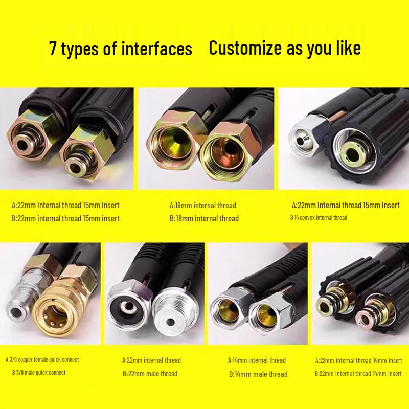 AFW Double-Layer Steel Wire High-Pressure Car Wash Hose