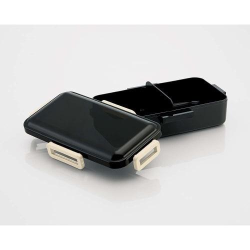 Skater Ag+ Antibacterial Fluffy Lunch Box 830ml Large Capacity Retro French Black Made In Japan PFLB8AG