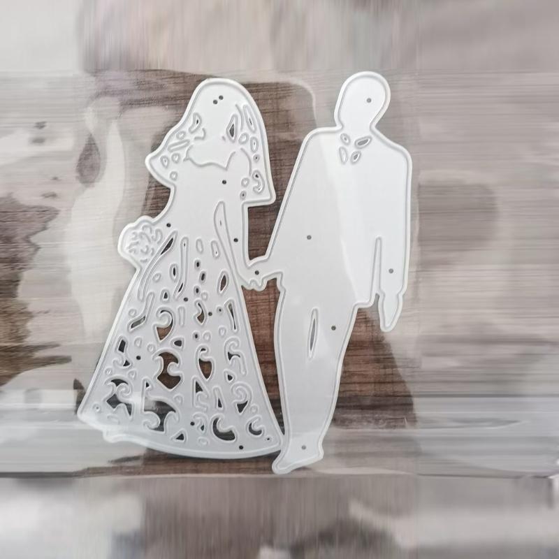 Wedding Themed Embossing Die Cuts Wedding Couple Embossing Cutting Dies