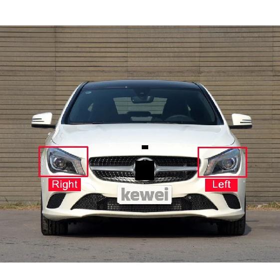 For Mercedes-Benz W117 CLA 2013 2014 2015 2016 Car Headlight Shell Lamp Lens Cover