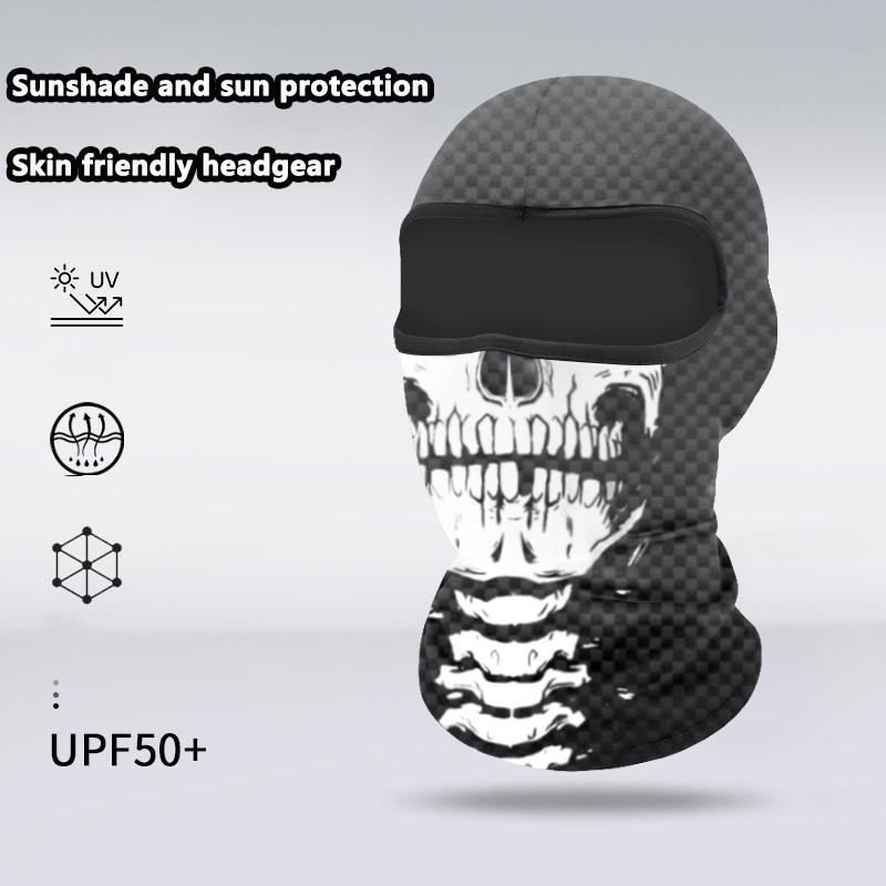 

Солнцезащитная Балаклава Icethread Полнолицевая маска-шарф Тактическая мотоциклетная ветрозащитная кепка для велосипедного велоспорта Головной убор для мужчин