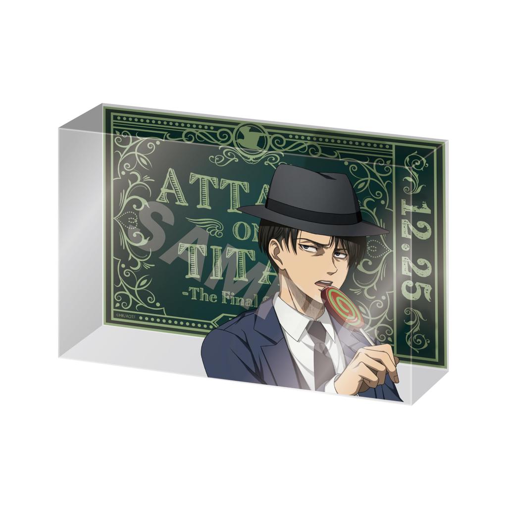 Attack on Titan The Final Season 04 Levi Crystal Art Board