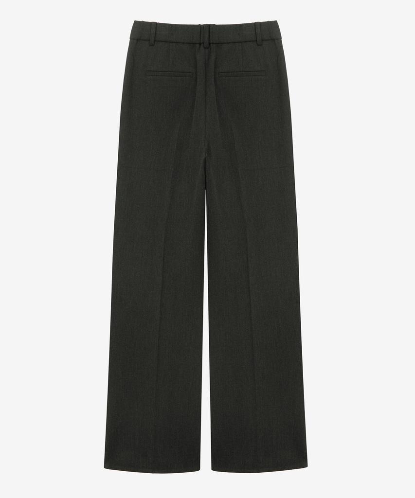 MIND BRIDGE WOMEN [W] Do Good_[Warm] Single-Pleat Wide Slacks - 2 Colors