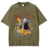 Y2K Damen Oberteile Design Sinn Muster Sportbekleidung Fitnessstudio Kurze Ärmel Amerikanischer Vintage High Street Grafik T-Shirts