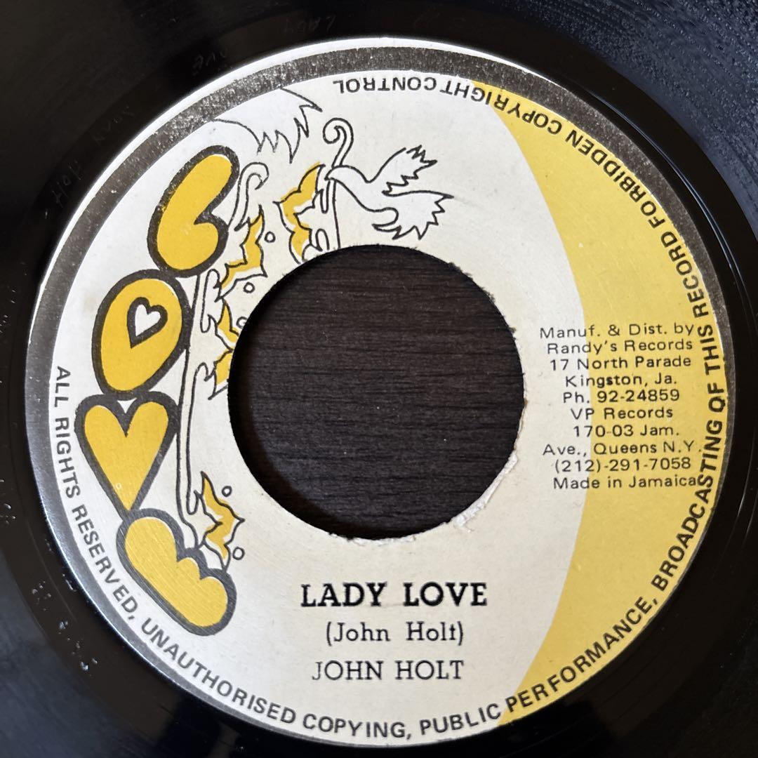 

[USED] John Holt - Lady Love reggae record