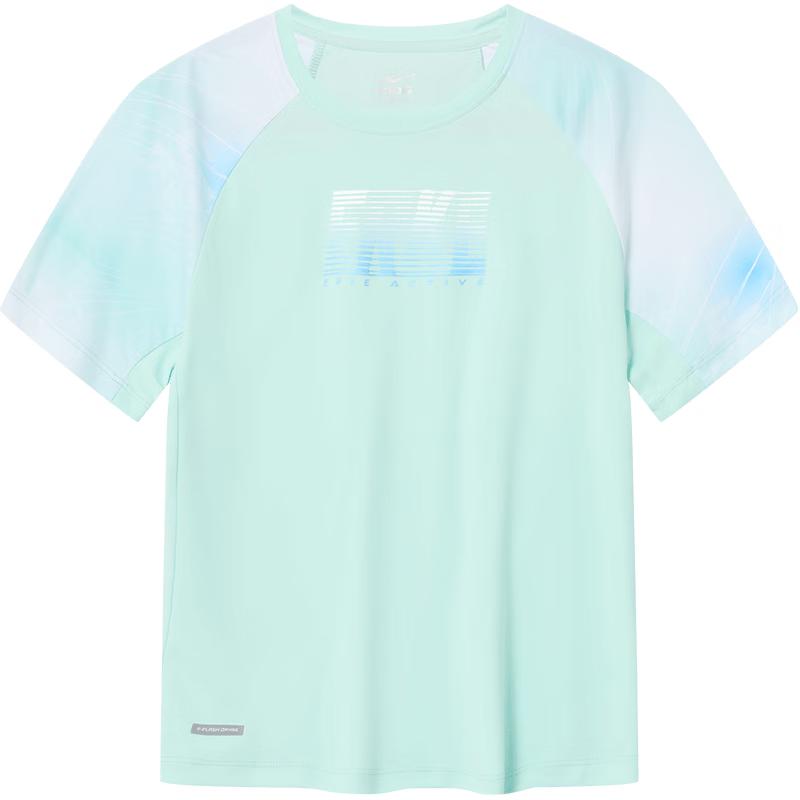 

ERKE Kids Unisex Round Neck Short Sleeve T-Shirt 150