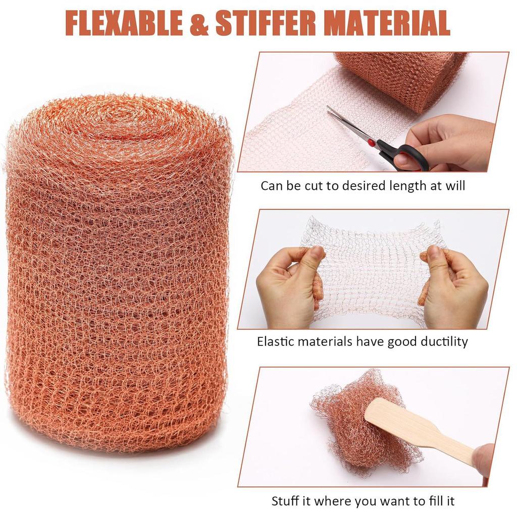 Woven Copper Mesh Garden Net: Anti-Snail & Rat Insect Barrier