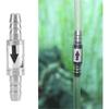 Metal non-return check valve for aquarium air pump