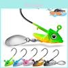 High-quality Proberos Jig018 Lead Head Hook With Fish Weight For Lure Fishing Available In 5 Colors