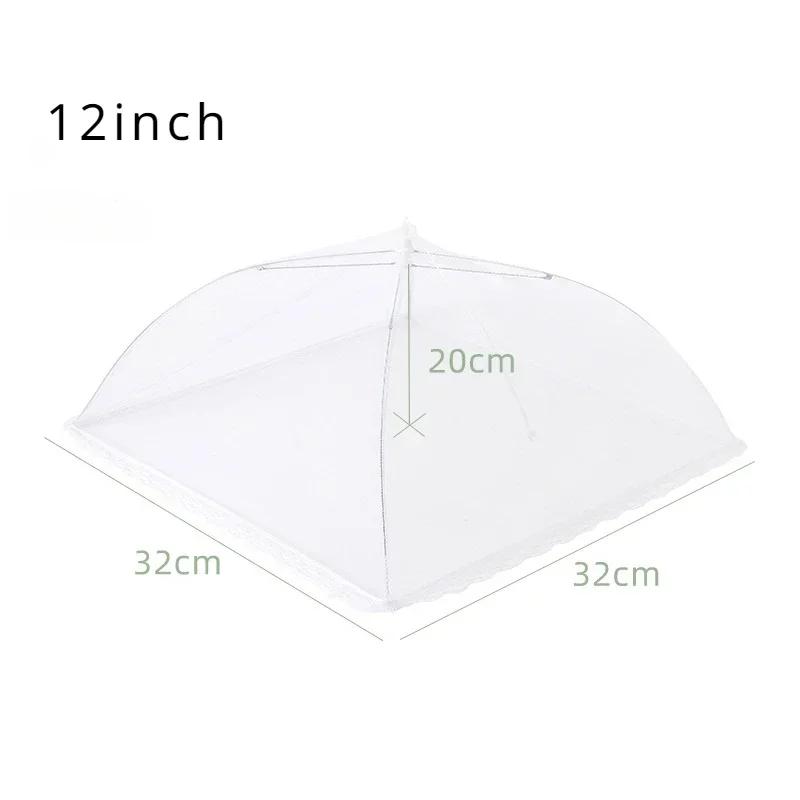 

1pc Portable Mesh Food Covers Tent Umbrella Design for Outdoor Picnic BBQ Food Net Kitchen Gadgets