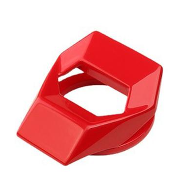 Ignition Key Switch Cover Smooth Corners Compact Size Universal Zinc Alloy Engine Start Stop