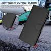 For Xiaomi 15T Pro Wallet Case RFID Blocking Calf Texture Leather Stand Phone Cover with Strap