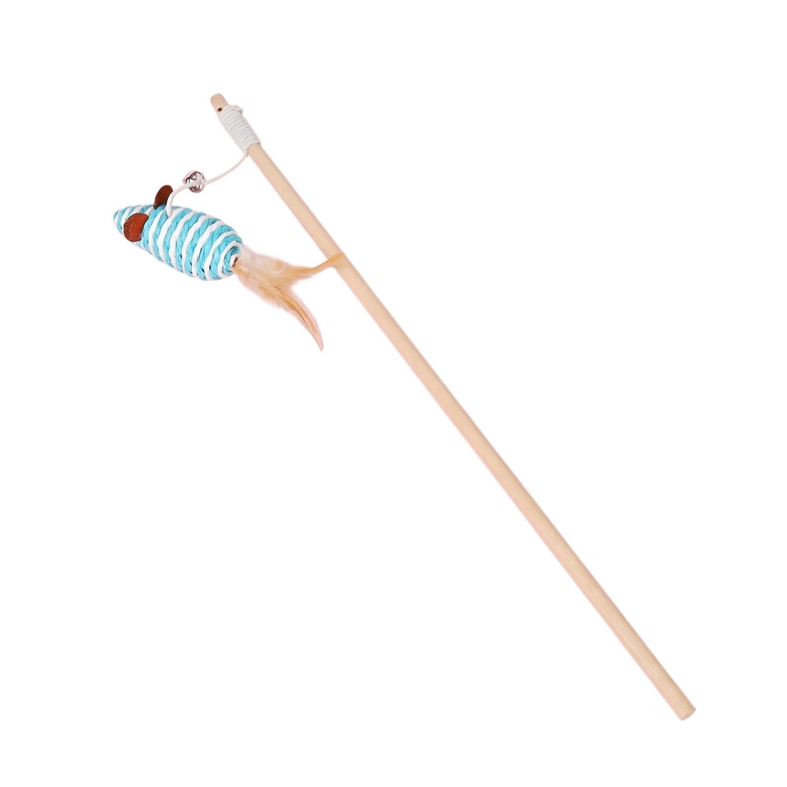 

Toys, Wooden Poles, Teasing Sticks, Cats, Self Pleasure,boredom, With Bells, Resistant, Young Kittens, Physical Exertion, Pet Toys One Size синий