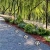 Outdoor LED Solar Paw Print Lights Waterproof Dog Cat Animal Path Lamp for Garden Patio Lawn Camping Home Decor