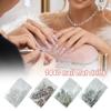 1440Pcs Flat Back Nail Gems Glass Nail Diamonds New Nail Rhinestones  DIY Craft
