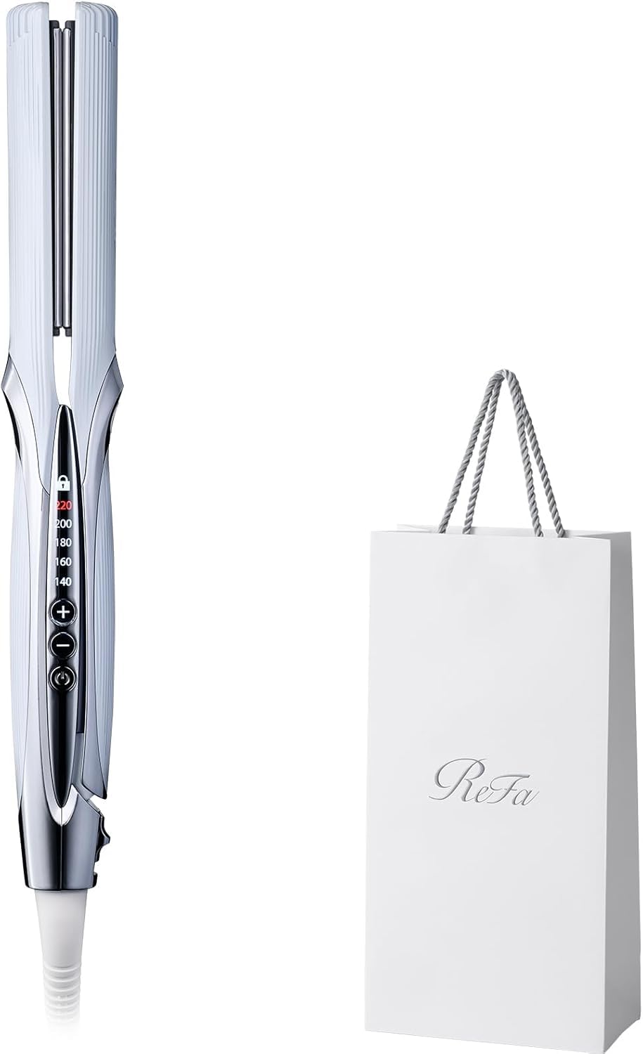 

Зберігайте випрямляч ReFa STRAIGHT IRON PRO з Посібником зі стилізації волосся та сумкою-шопером [Офіційна ексклюзивна пропозиція] (Білий) білий