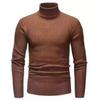 Men’s Slim Fit Mock Neck Pullover Knit Sweater