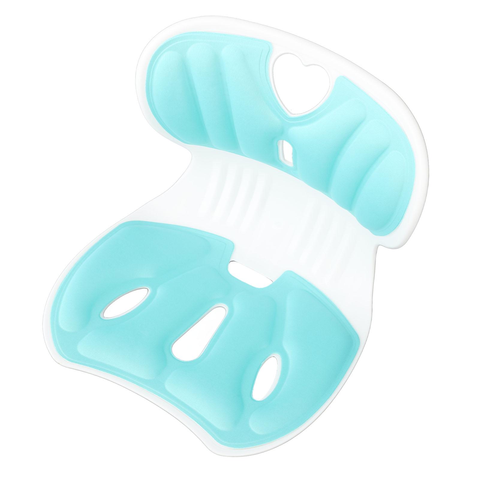 

Корректирующая осанку подушка для стула с лепестковым дизайном синего цвета, удобная поясничная подушка для улучшения осанки для мужчин и женщин