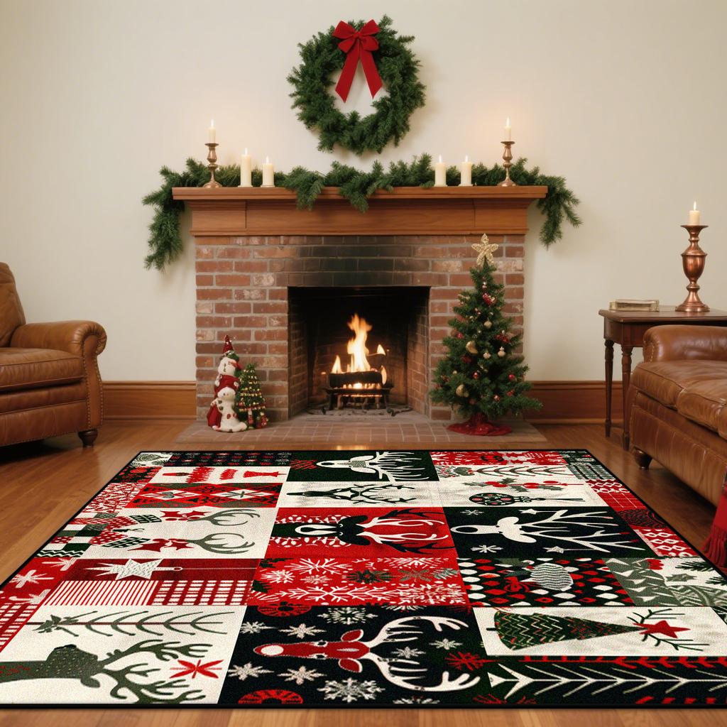 Chinese Style Luxury Big Living Room Rugs Home Decoration Sofa Coffee Tables Solid Carpet Bedroom Bedside Washable Floor Mats